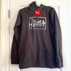 New Boy's Puma Hoodies Black Size XL (18-20)